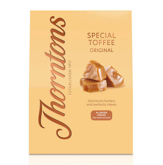 Thorntons Original Special Toffee Carton