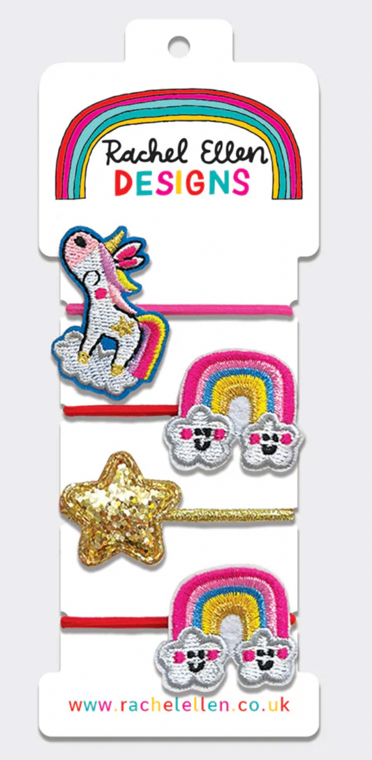 Rachel Ellen Fun Hair Elastics
