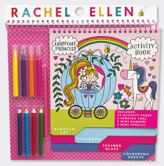 Rachel Ellen Fairytale Princess Activity Book