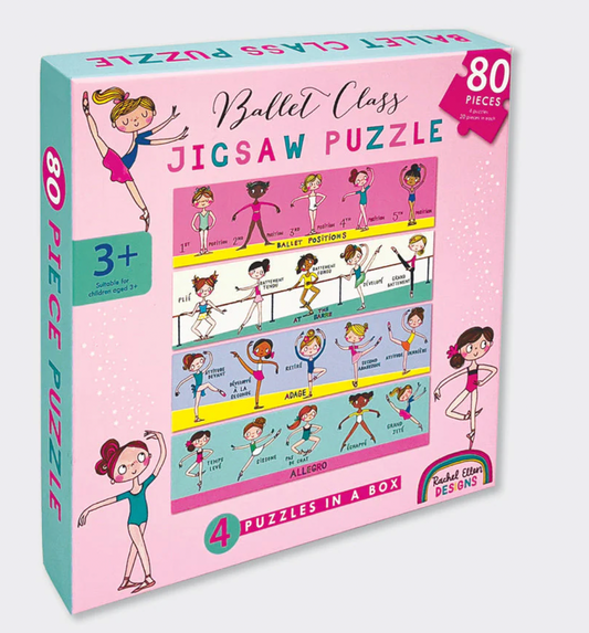 Rachel Ellen Ballet Class 80 Piece Jigsaw