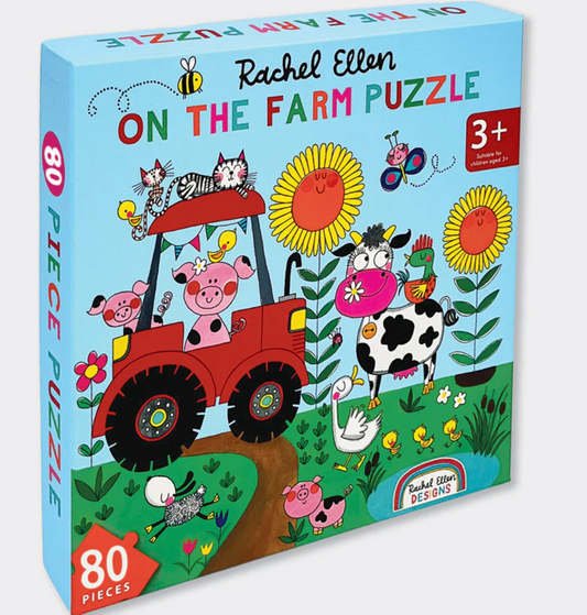 Rachel Ellen On The Farm 80 Piece Jigsaw