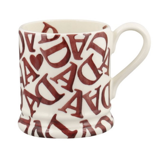 Emma Bridgewater D.A.D. Hellebore 1/2 Pint Mug