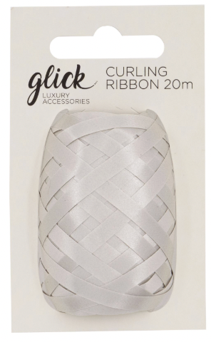Silver Curling Ribbon