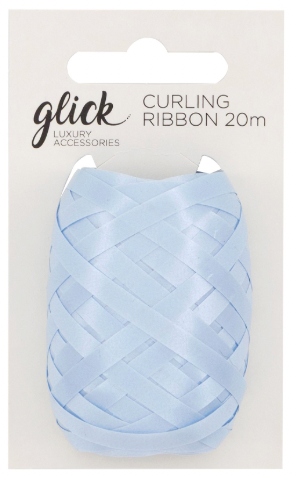 Blue Curling Ribbon