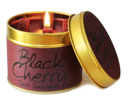 Lily Flame Black Cherry Scented Candle