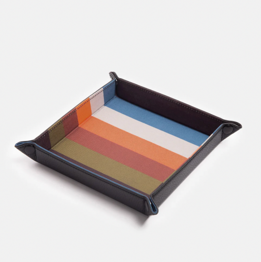 Caroline Gardner Multi Stripe Key Tray