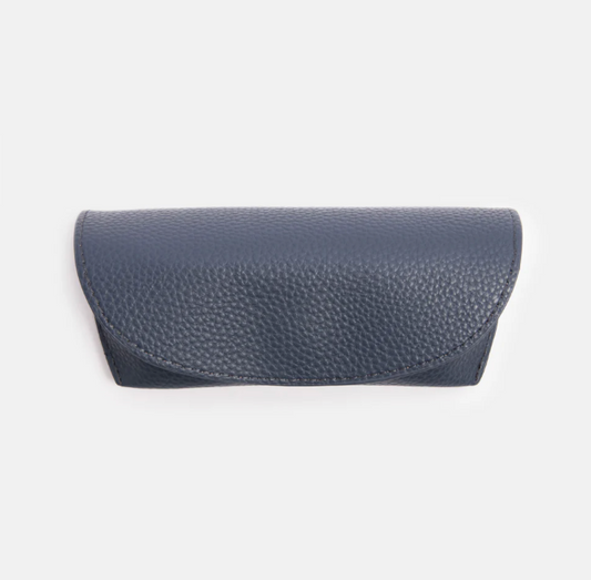 Caroline Gardner Navy Flap Glasses Case