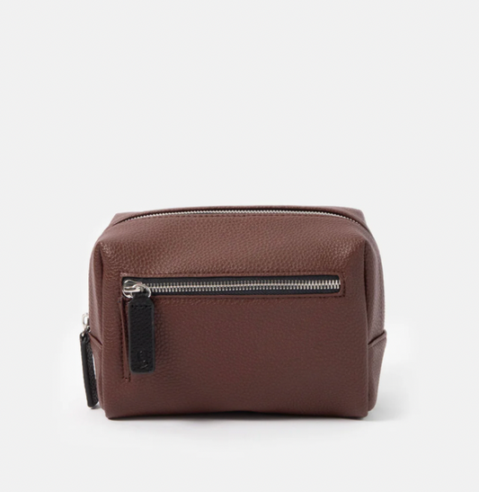 Caroline Gardner Wine Grooming Bag