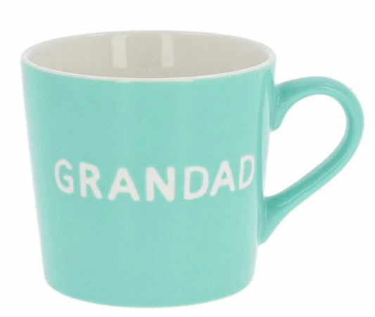 Turquoise Grandad Ceramic Mug