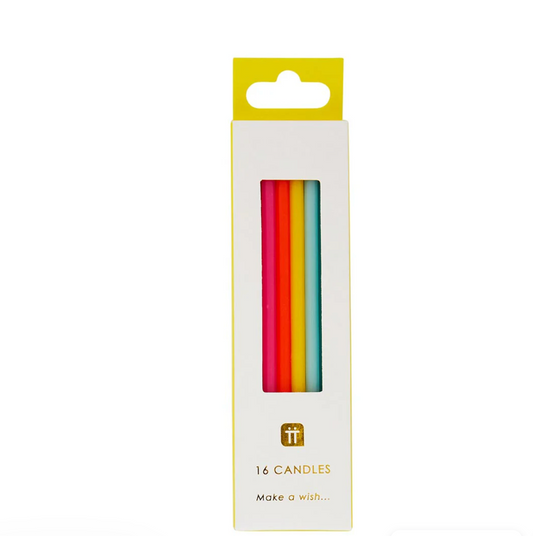 Talking Tables Rainbow Brights Candles