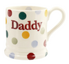 Emma Bridgewater Daddy Polka Dot 1/2 Pint Mug