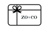Zo and Co Gift Card