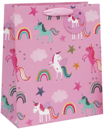 Happy Birthday Unicorn Gift Bag