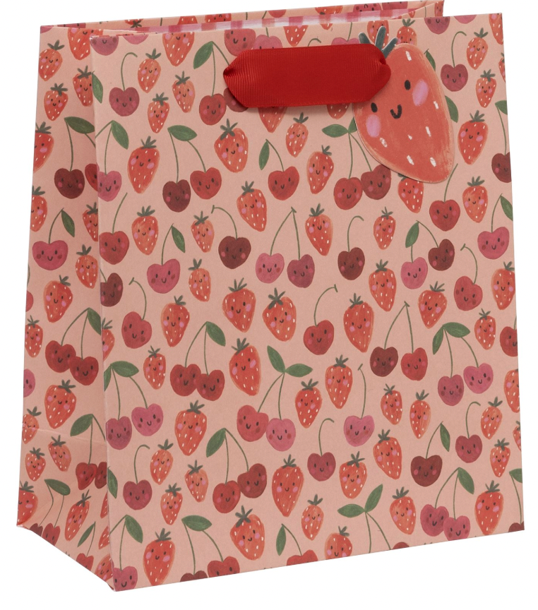 Cherries & Strawberries Gift Bag