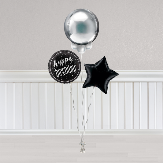 Silver Orb Bunch