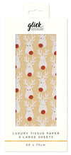 Reindeer Kraft Tissue Paper