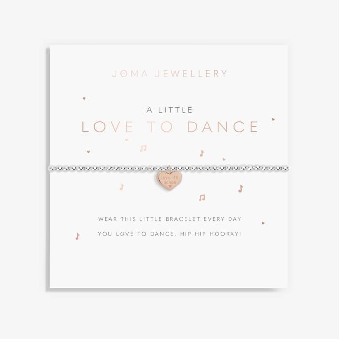 Joma Jewellery Children's A Little 'Love To Dance' Bracelet