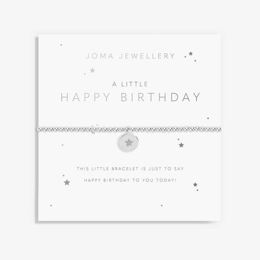 Jome Jewellery Children's A Little 'Happy Birthday' Bracelet