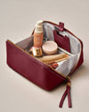 Katie Loxton Fold-Out Mirror Makeup Bag Cherry