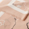 Katie Loxton Printed Foil Scarf Flora Outline