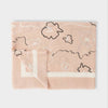 Katie Loxton Printed Foil Scarf Flora Outline