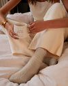 Katie Loxton Katie Loxton Gift Boxed Fluffy Socks Star Taupe