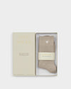 Katie Loxton Gift Boxed Heart Socks Taupe