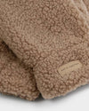 Katie Loxton Teddy Mittens with Cord Tan