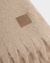 Katie Loxton Oversized Recycled Tassel Scarf Blush Taupe