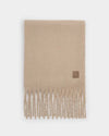 Katie Loxton Oversized Recycled Tassel Scarf Blush Taupe