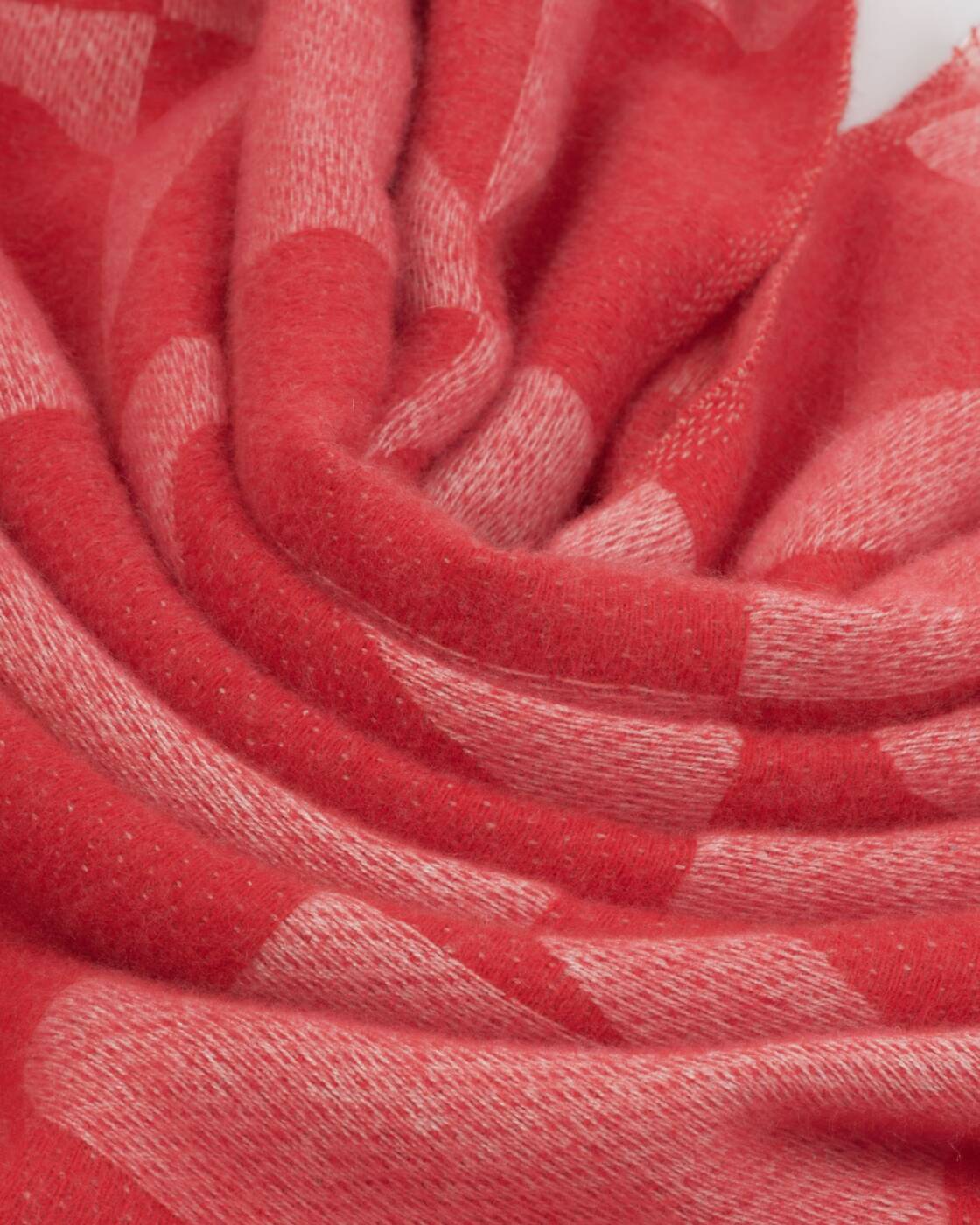 Katie Loxton Red Printed Blanket Scarf
