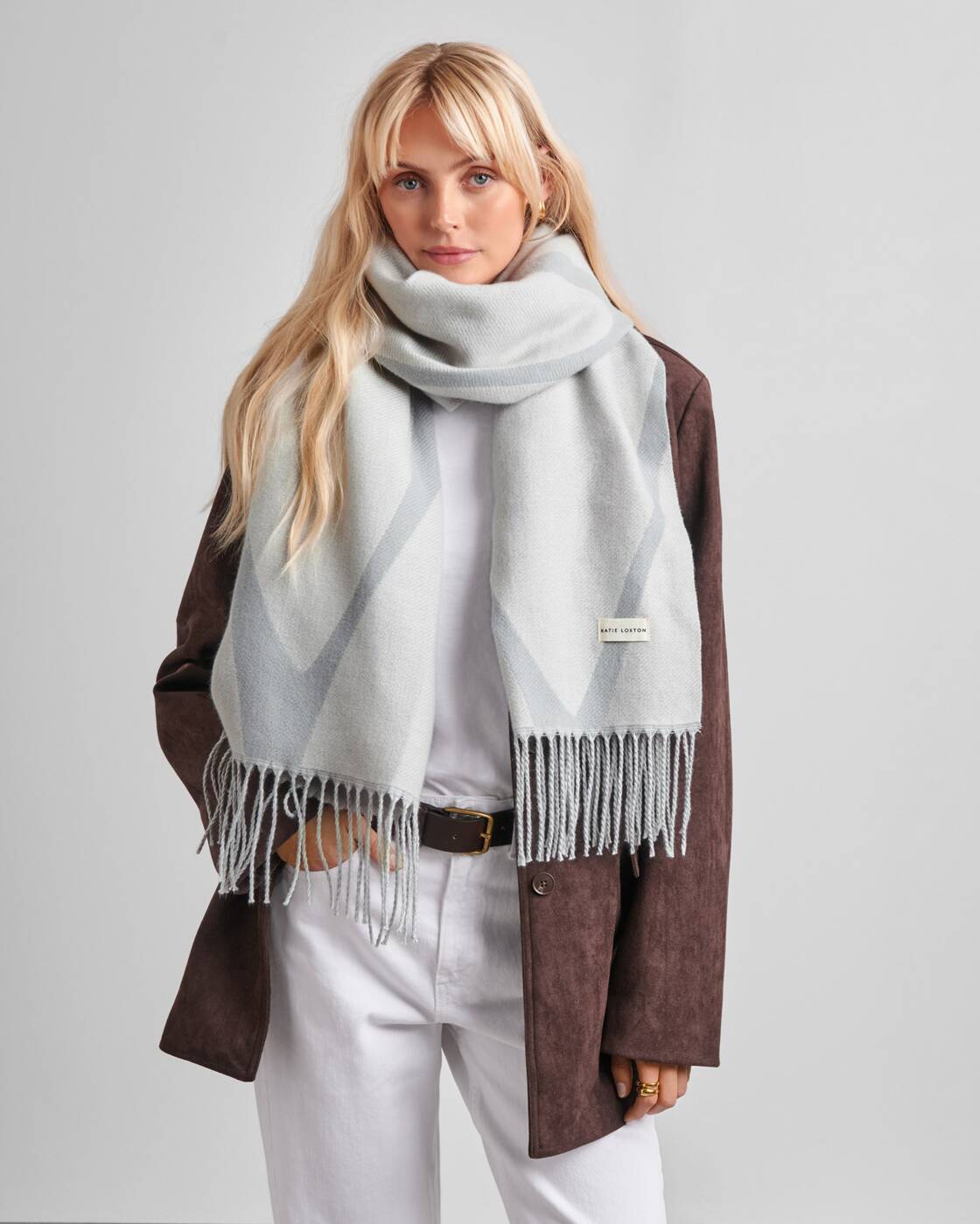 Katie Loxton Printed Blanket Scarf