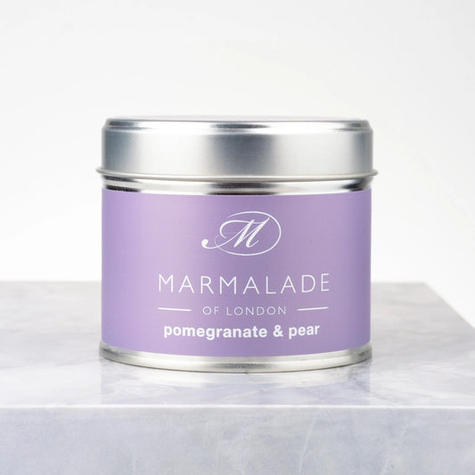 Marmalade Pomegranate & Pear Medium Tin Candle