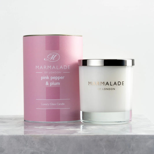Marmalade Pink Pepper & Plum Luxury Candle
